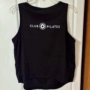 Club Pilates Black Tank Top, Women’s Small